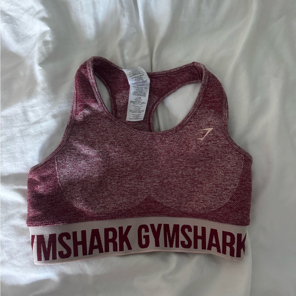 Gymshark Burgundy Sports Bra